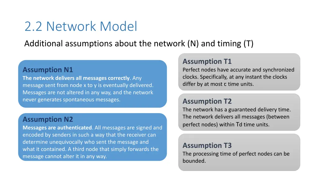 2 2 network model