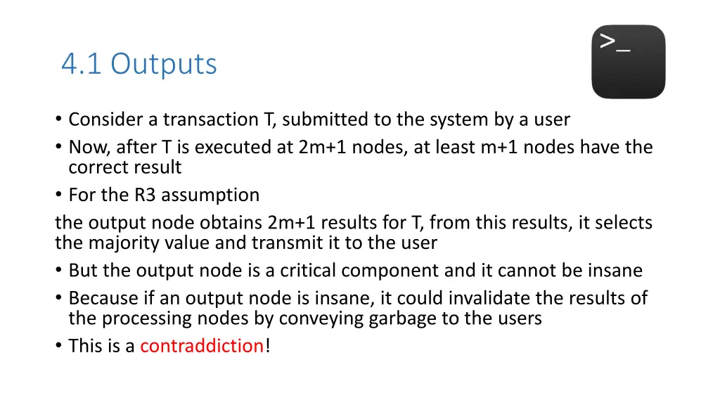 4 1 outputs