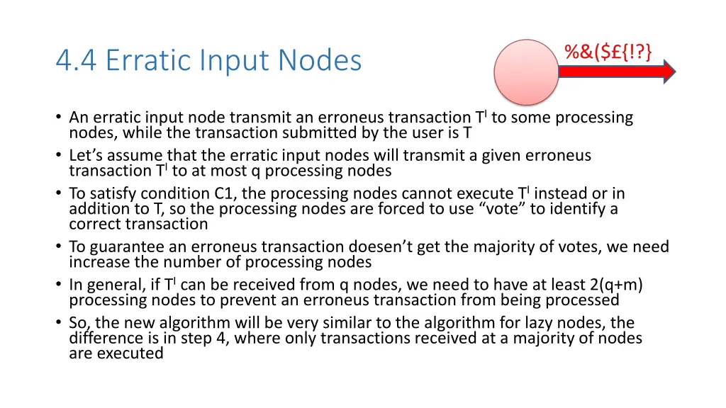 4 4 erratic input nodes