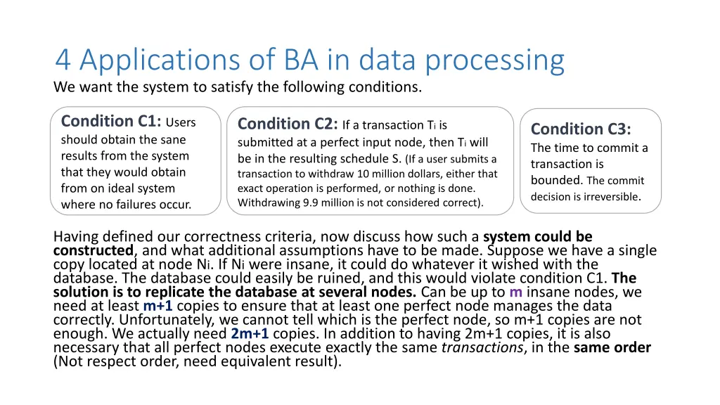 4 applications of ba in data processing we want