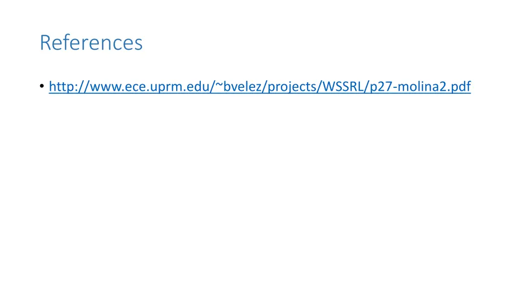 references
