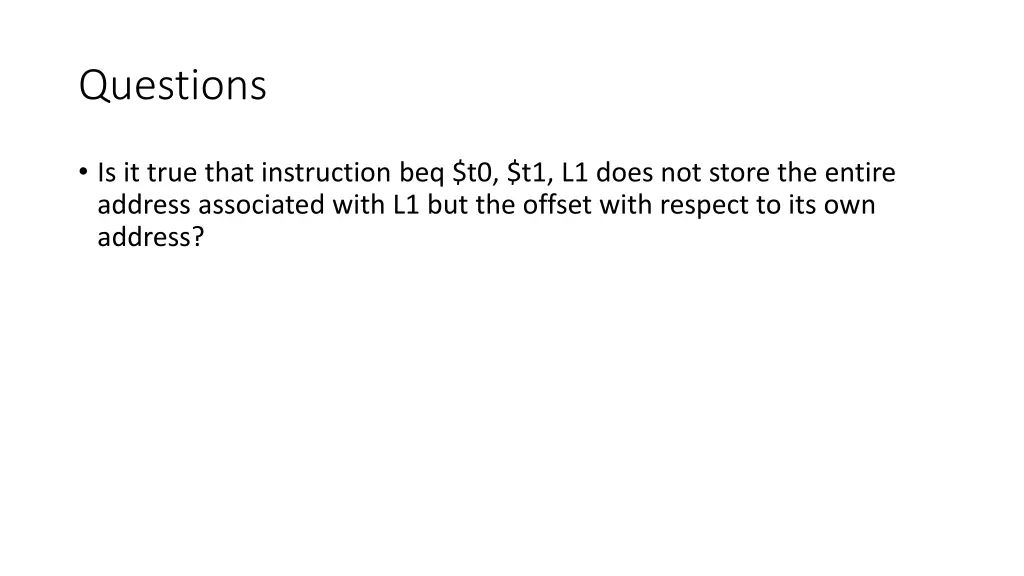 questions 3