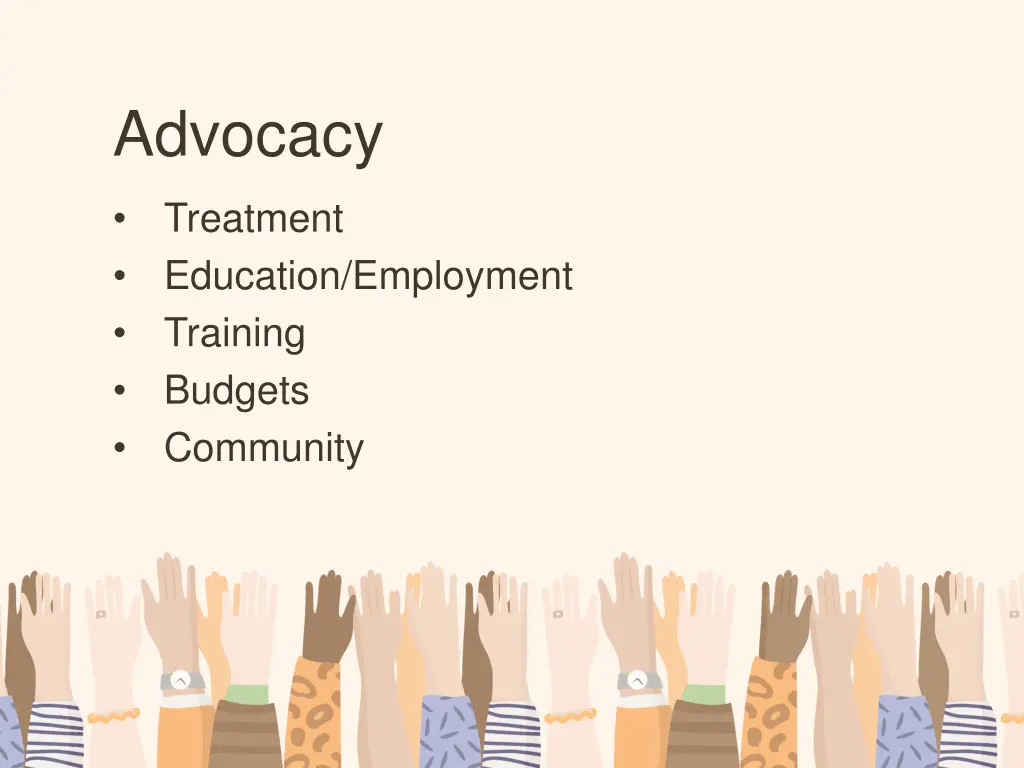 advocacy
