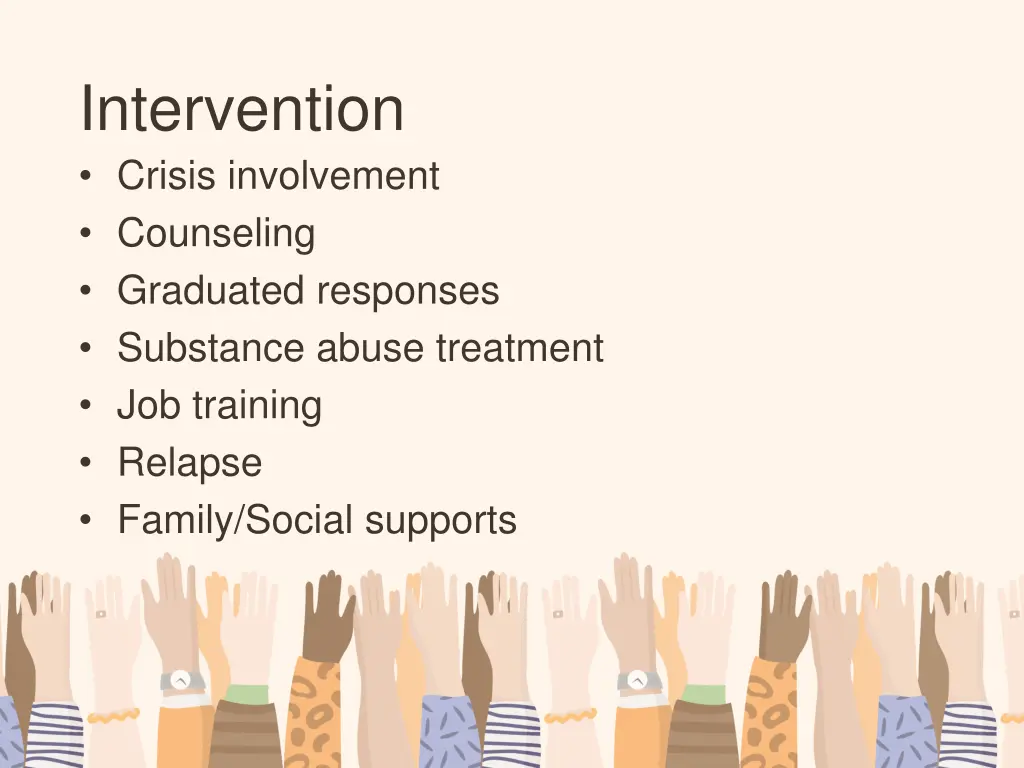 intervention crisis involvement counseling