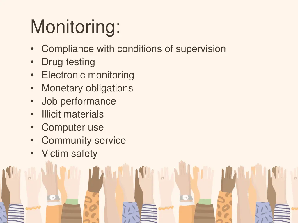 monitoring