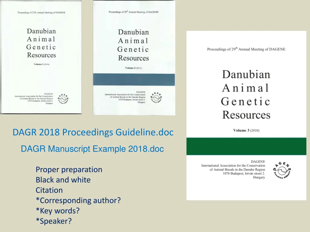 dagr 2018 proceedings guideline doc 1