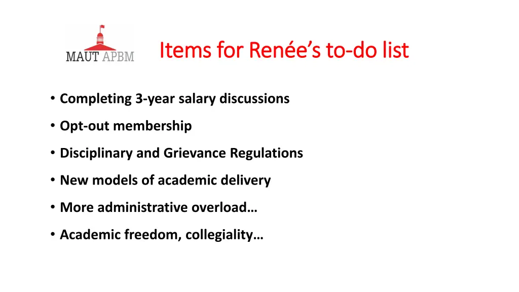 items for ren e s to items for ren e s to do list