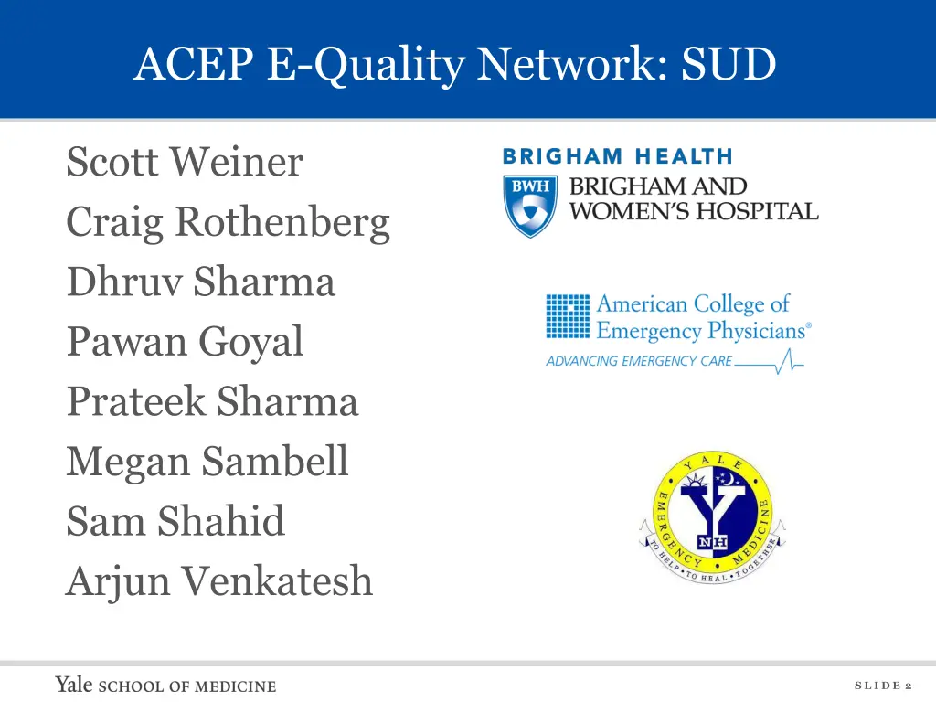 acep e quality network sud