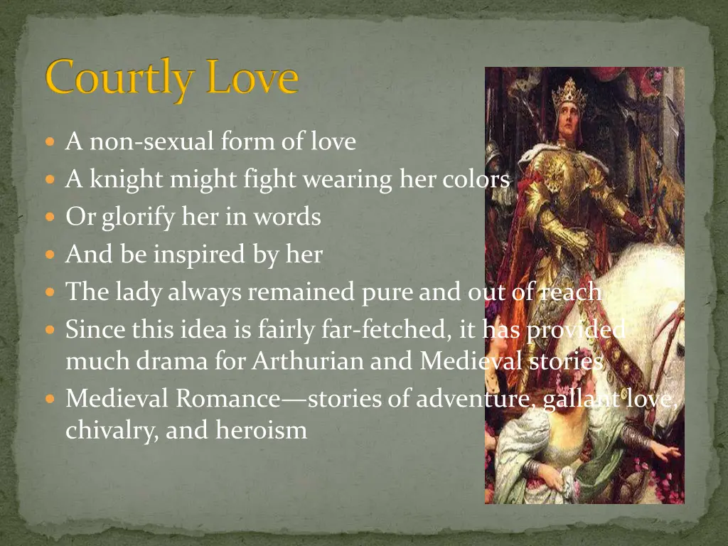 courtly love