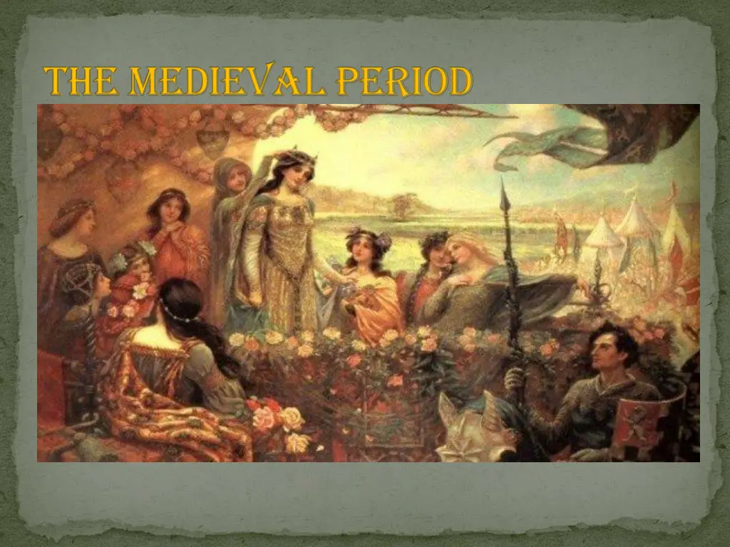 the medieval period 1