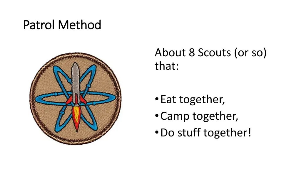 patrol method patrol method