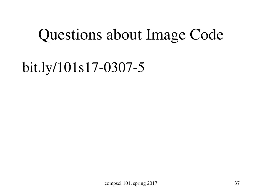questions about image code