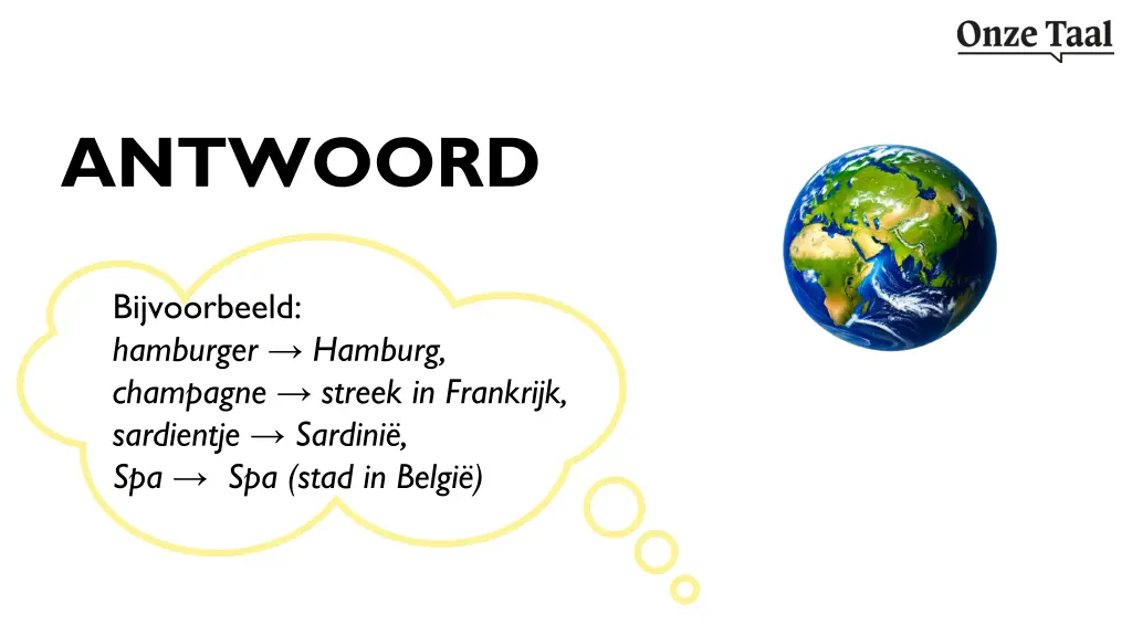antwoord