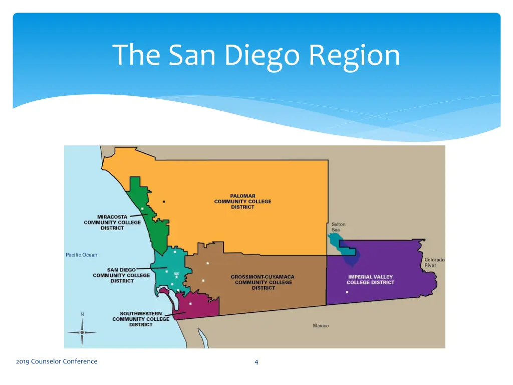 the san diego region