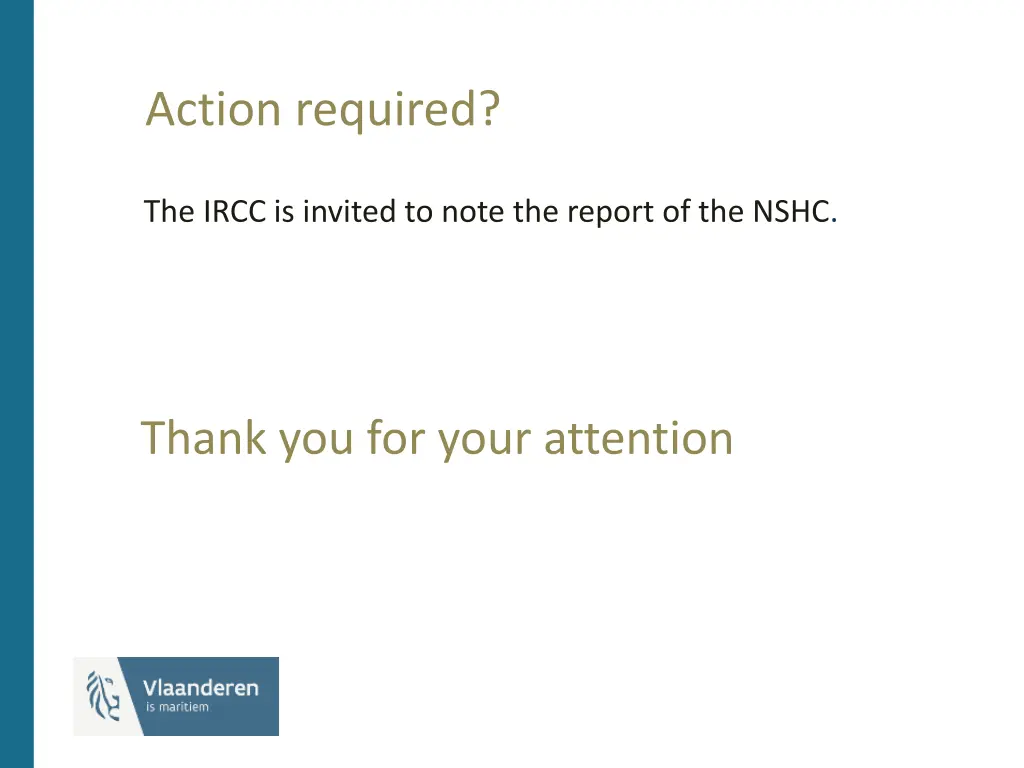 action required