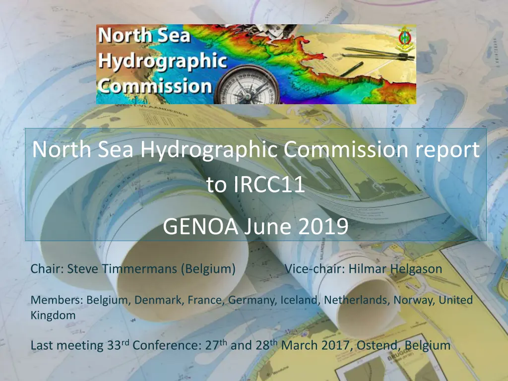 north sea hydrographic commission report to ircc11