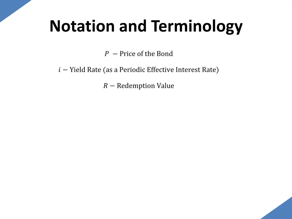 notation and terminology 1