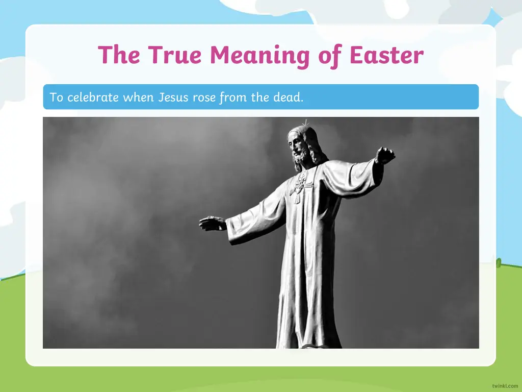 the true meaning of easter