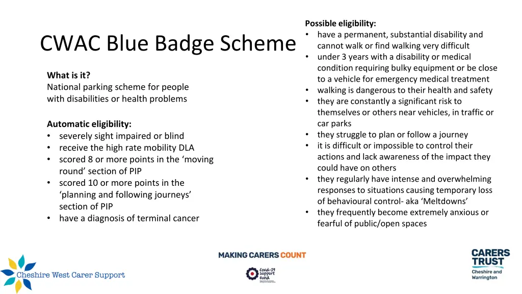 possible eligibility have a permanent substantial