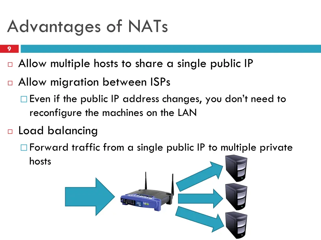 advantages of nats