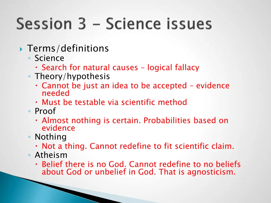 terms definitions science search for natural