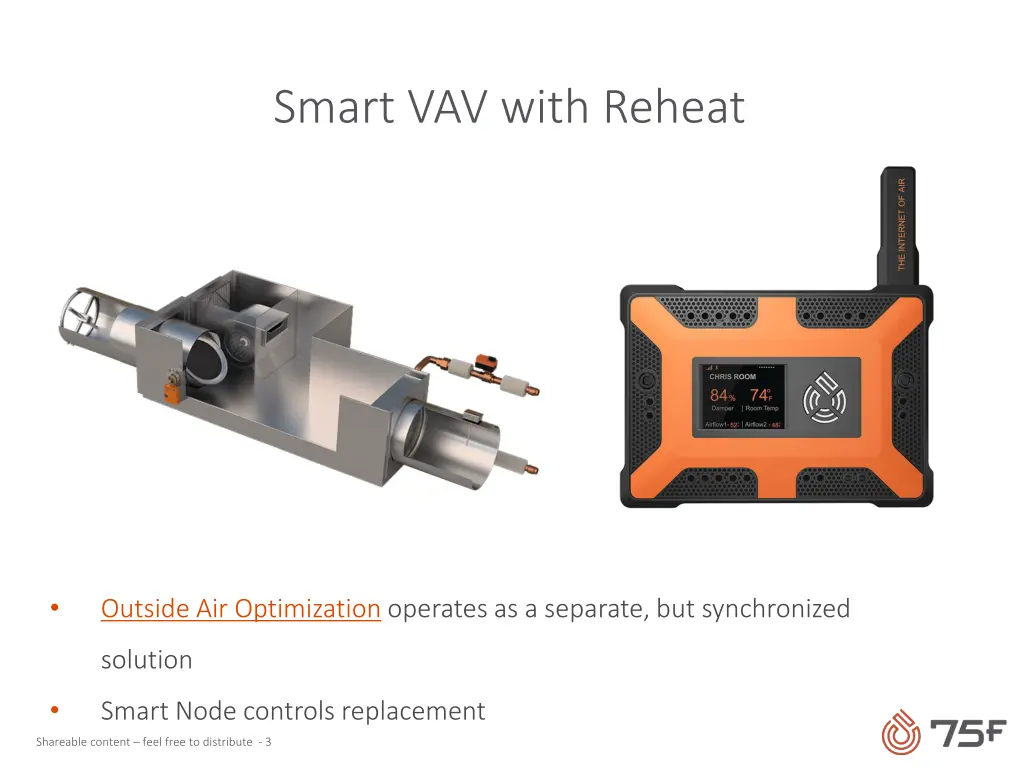 smart vav with reheat