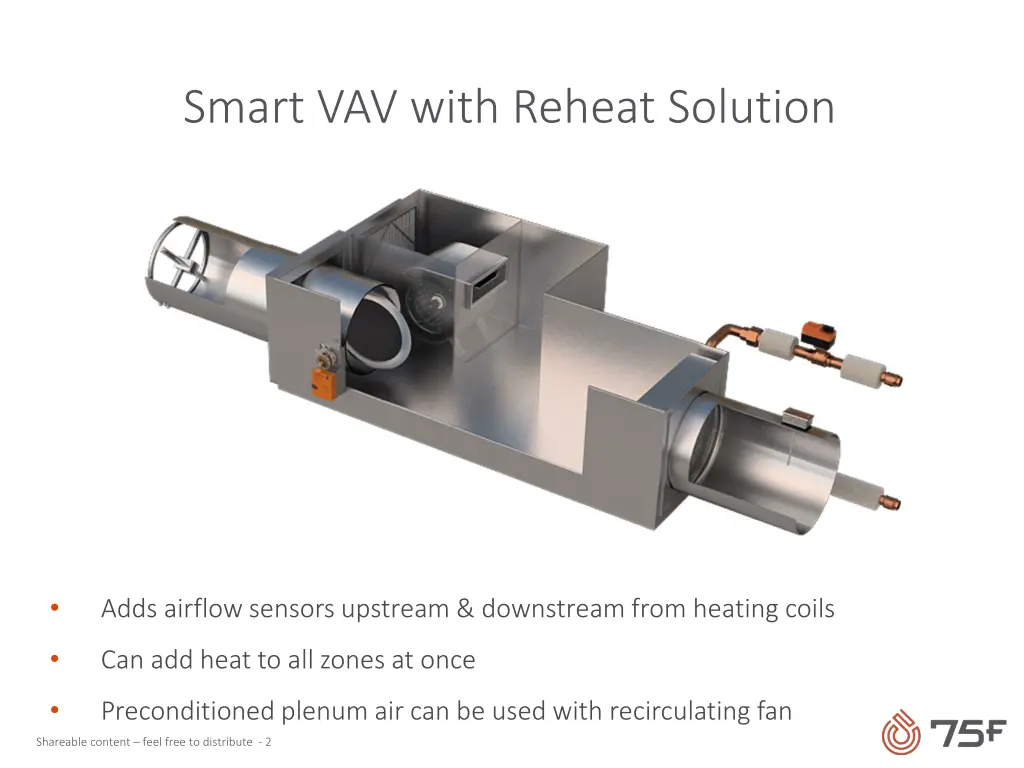 smart vav with reheat solution