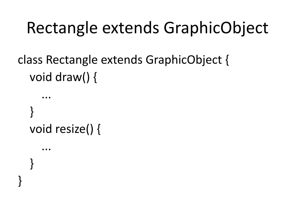 rectangle extends graphicobject