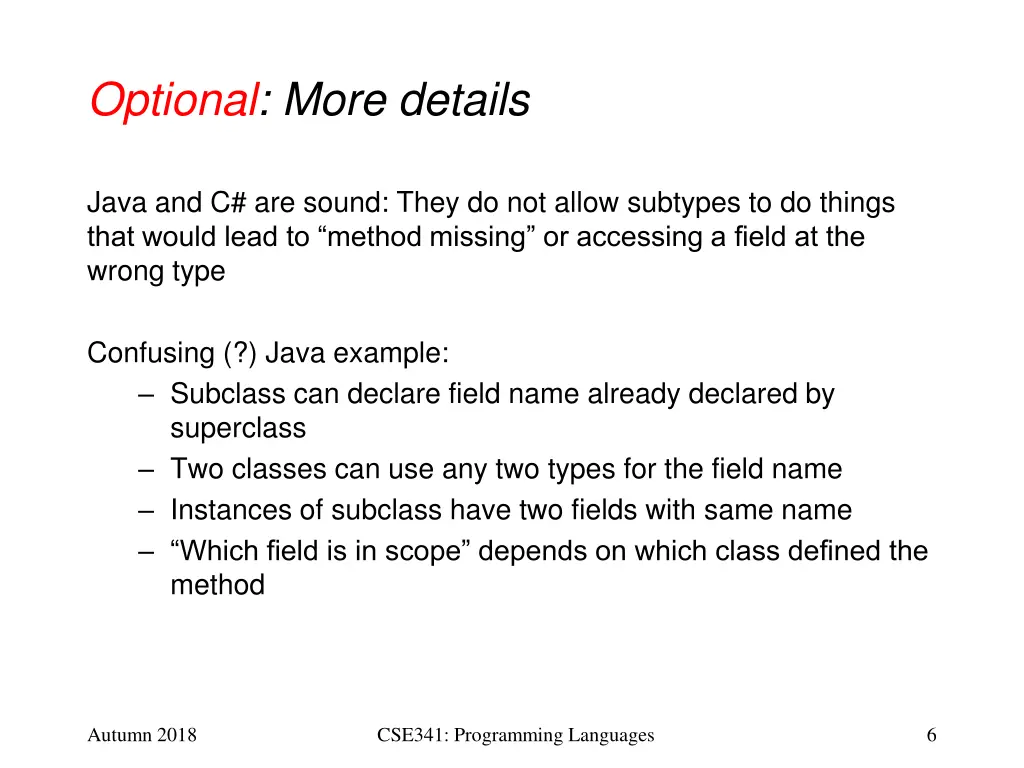 optional more details