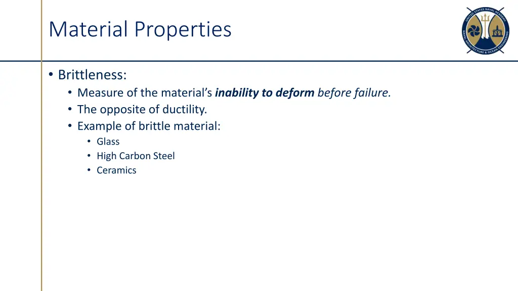 material properties 4