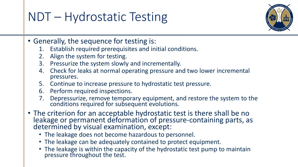 ndt hydrostatic testing 1
