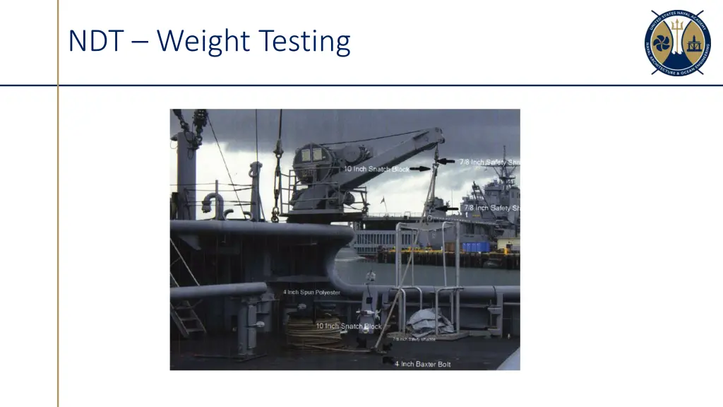 ndt weight testing 2