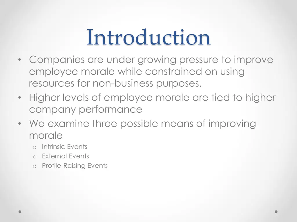 introduction