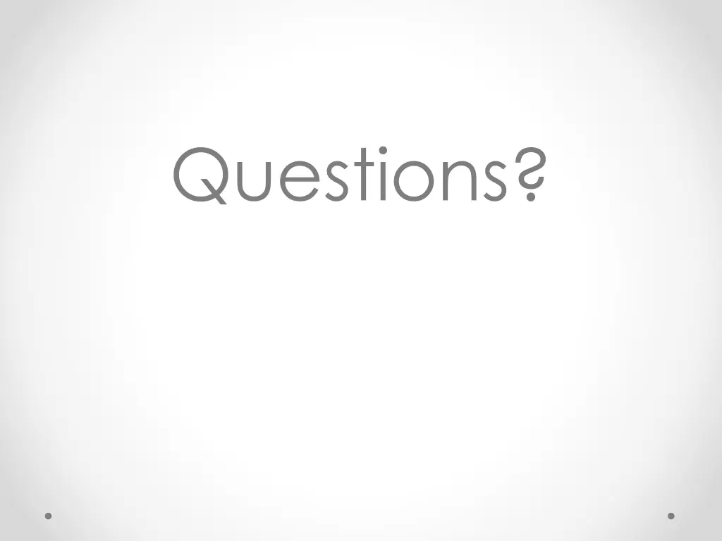 questions