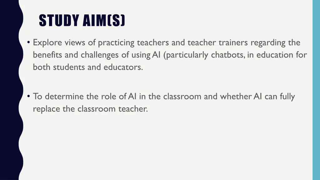 study aim s
