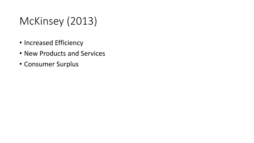 mckinsey 2013