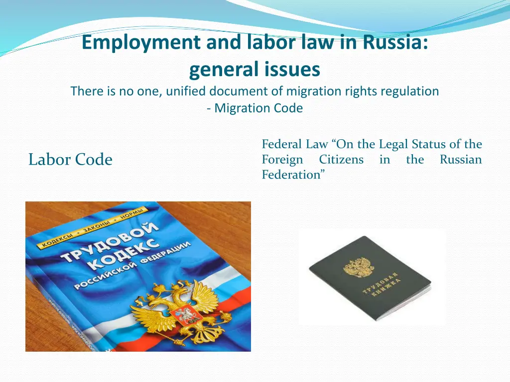 employment and labor law in russia general issues