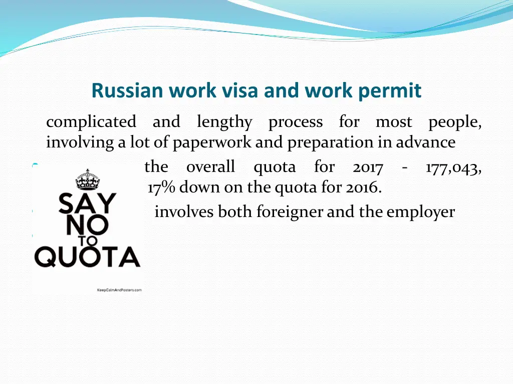 russian work visa and work permit