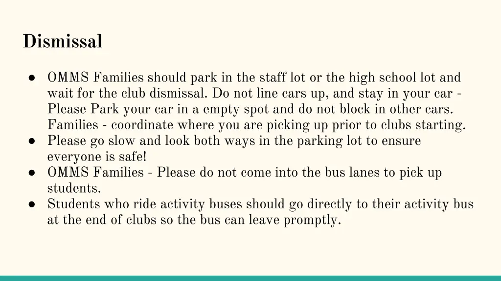dismissal