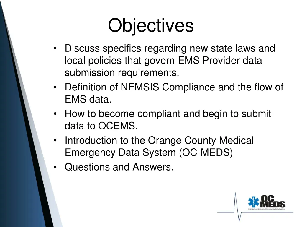 objectives