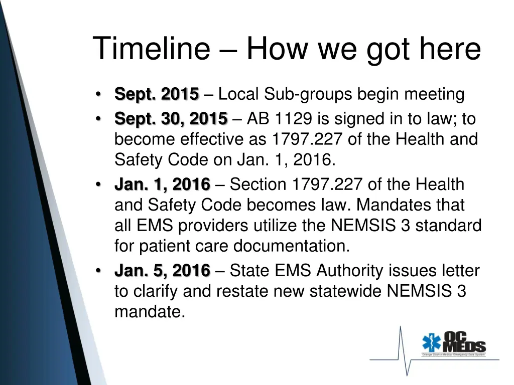 timeline how we got here 1
