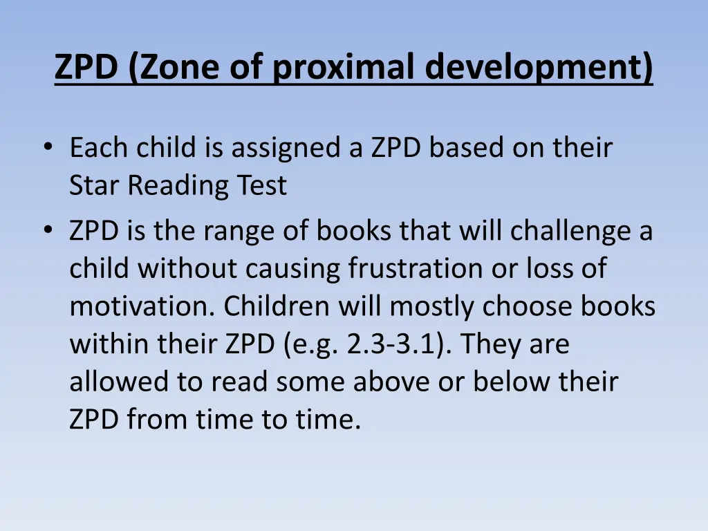 zpd zone of proximal development