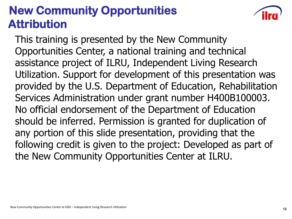 slide 17 new community opportunities