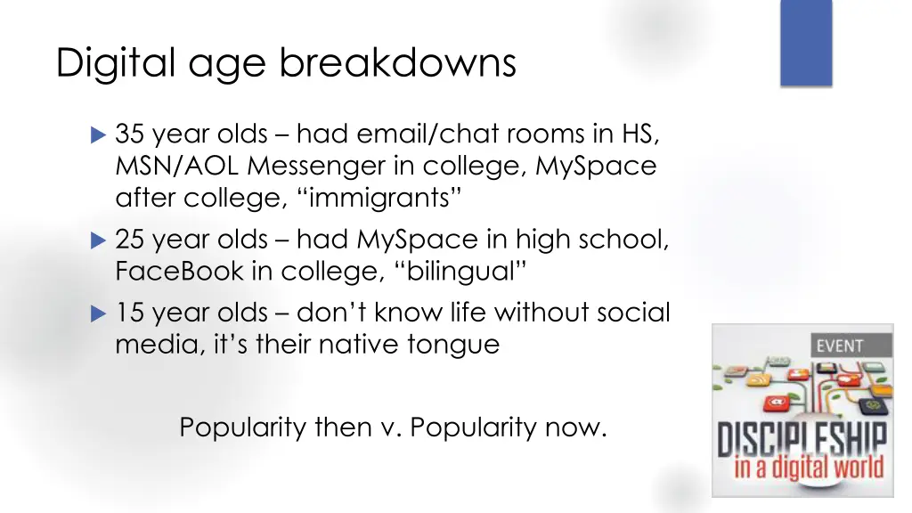 digital age breakdowns