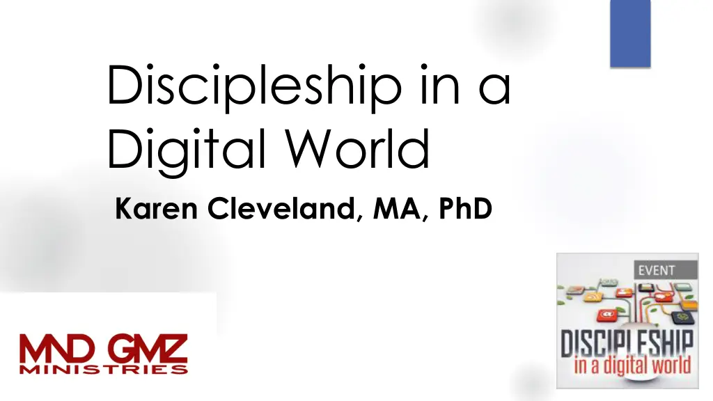 discipleship in a digital world karen cleveland