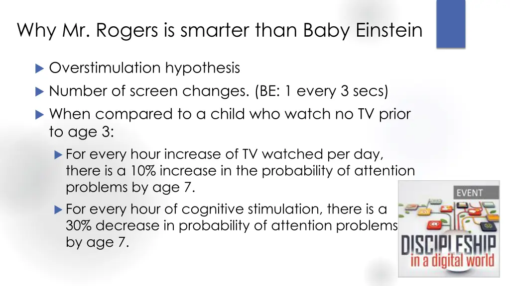 why mr rogers is smarter than baby einstein