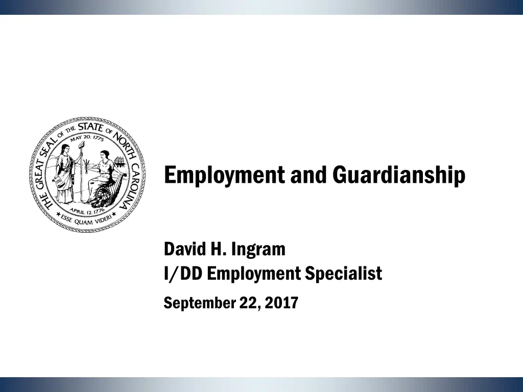 employment and guardianship
