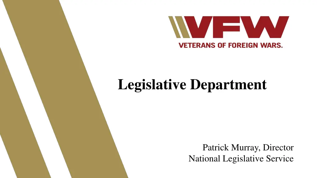 legislative department