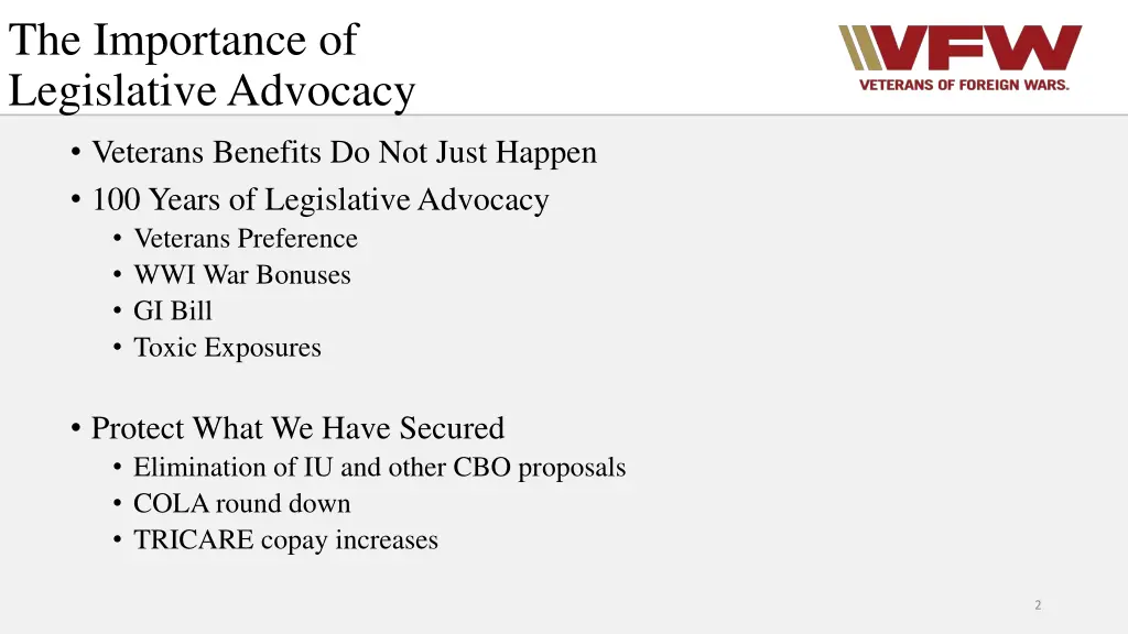 the importance of legislative advocacy