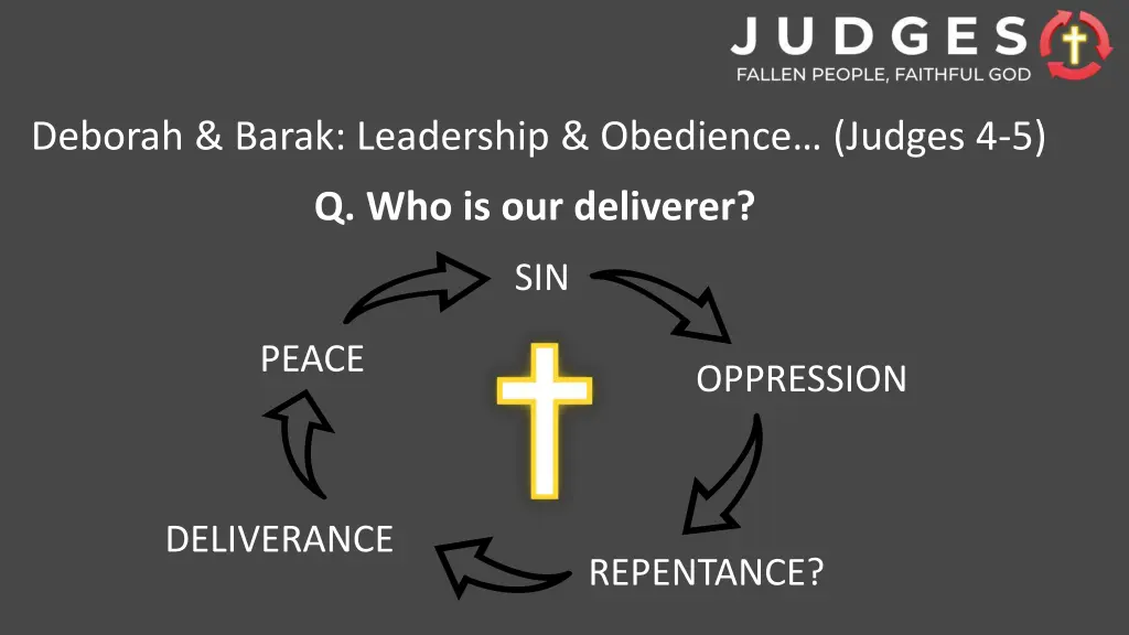 deborah barak leadership obedience judges 4 5 5